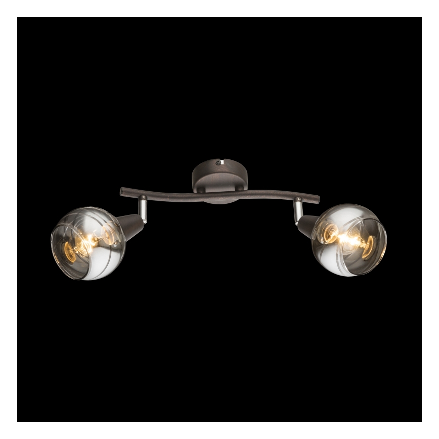 Globo - LED Bodové svítidlo 2xE14/4W/230V