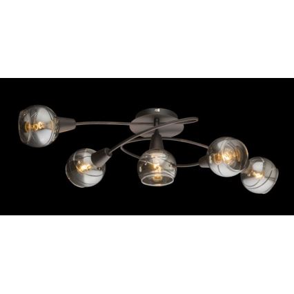 Globo - LED Přisazený lustr 5xE14/4W/230V