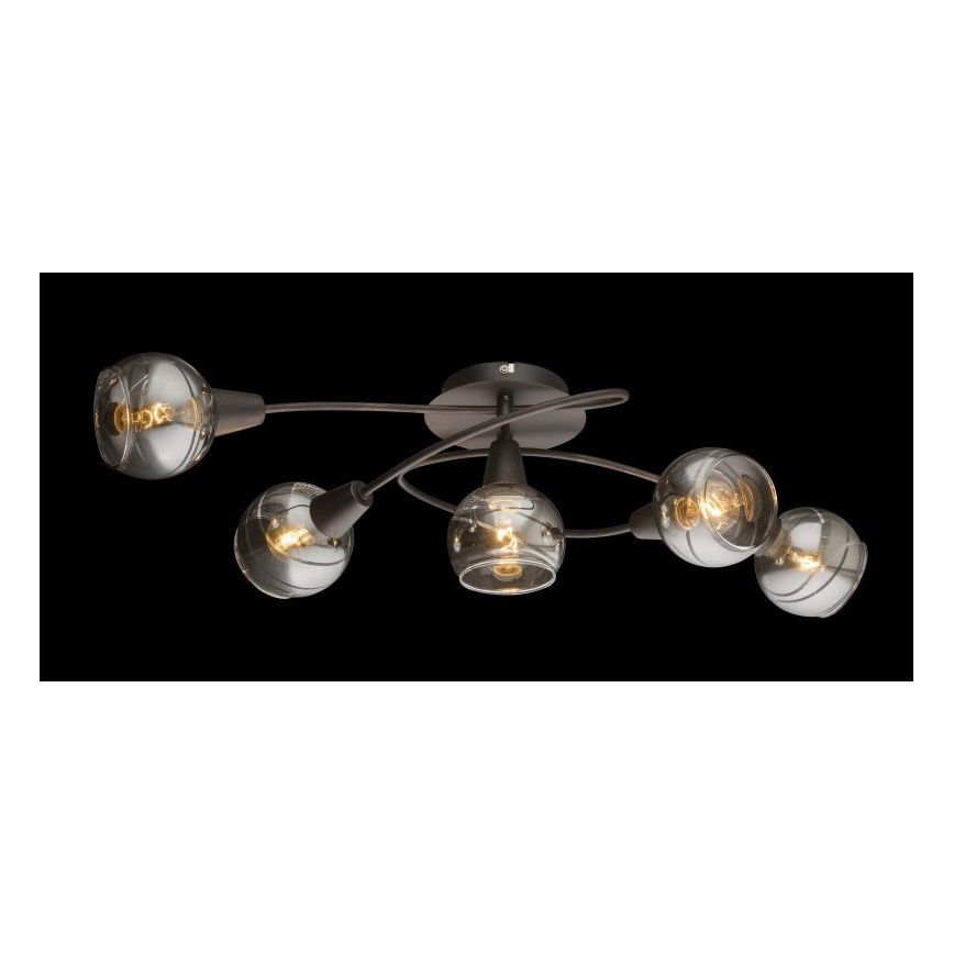 Globo - LED Přisazený lustr 5xE14/4W/230V