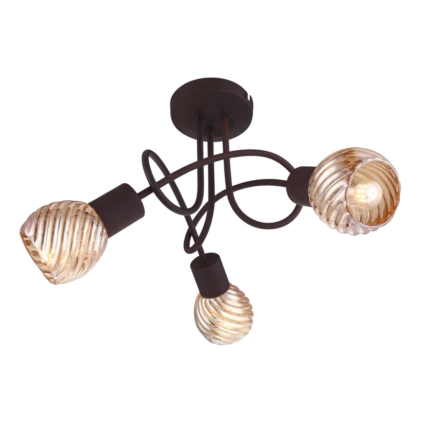 Globo 54644-3DO - Bodové svítidlo BECKY 3xE14/40W/230V