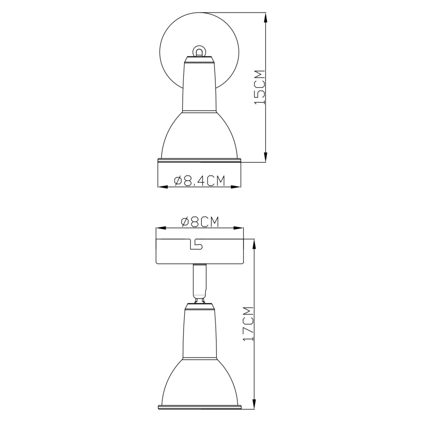 Globo - Bodové svítidlo 1xE14/40W/230V