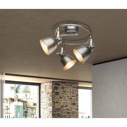 Globo - Bodové svítidlo 3xE14/40W/230V