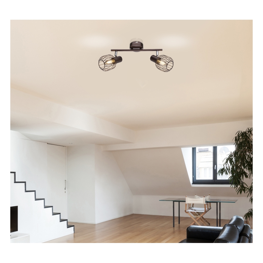 Globo - Bodové svítidlo 2xE14/40W/230V
