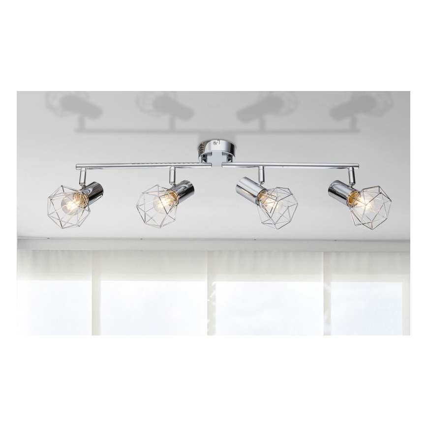 Globo - Bodové svítidlo 4xE14/40W/230V