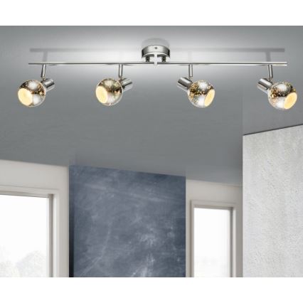 Globo - Bodové svítidlo 4xE14/40W/230V