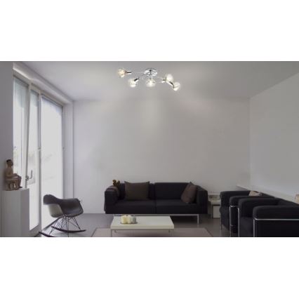 Globo - Přisazený lustr 5xE14/40W/230V