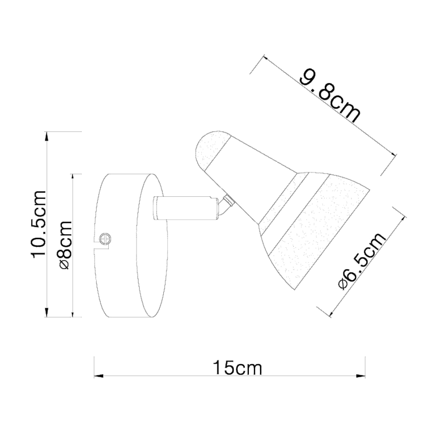 Globo - LED Nástěnné bodové svítidlo LED/4W/230V