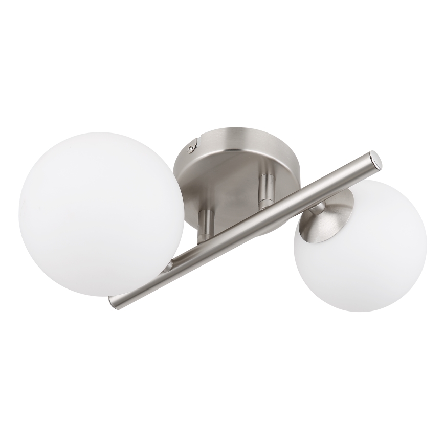 Globo - LED Přisazený lustr 2xG9/3W/230V matný chrom