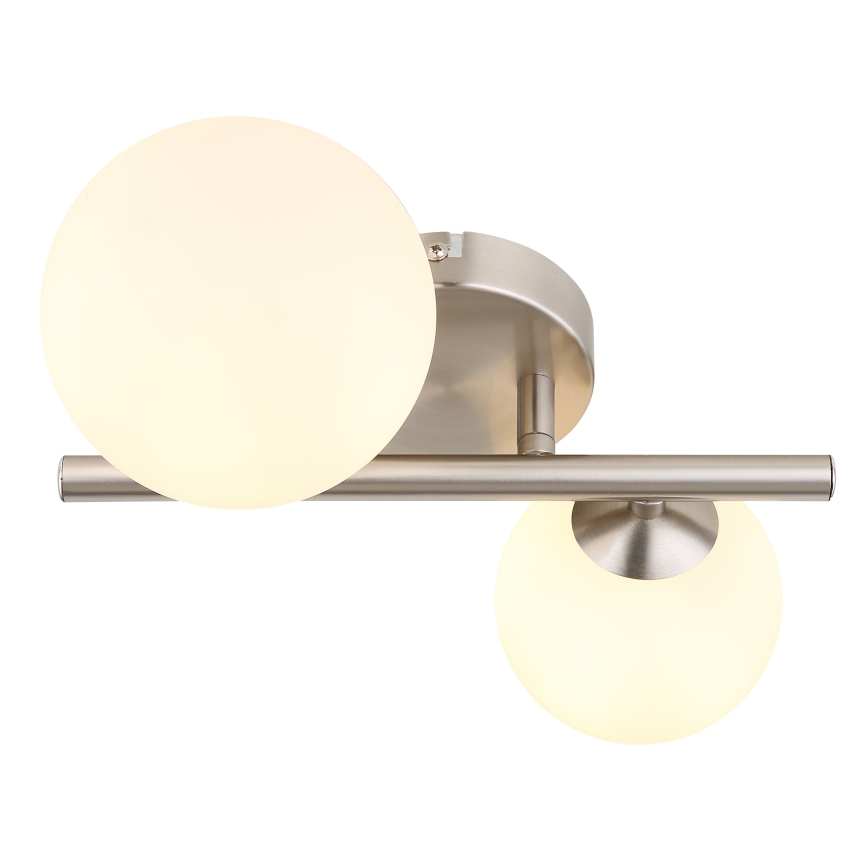 Globo - LED Přisazený lustr 2xG9/3W/230V matný chrom