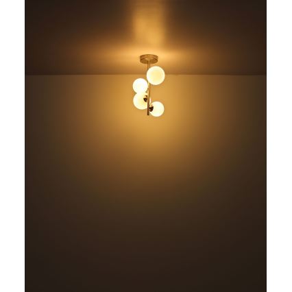 Globo - LED Lustr na tyči 4xG9/3W/230V matný chrom