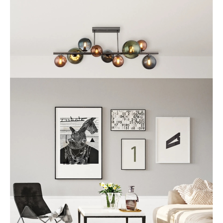 Globo - LED Lustr na tyči 9xG9/3W/230V