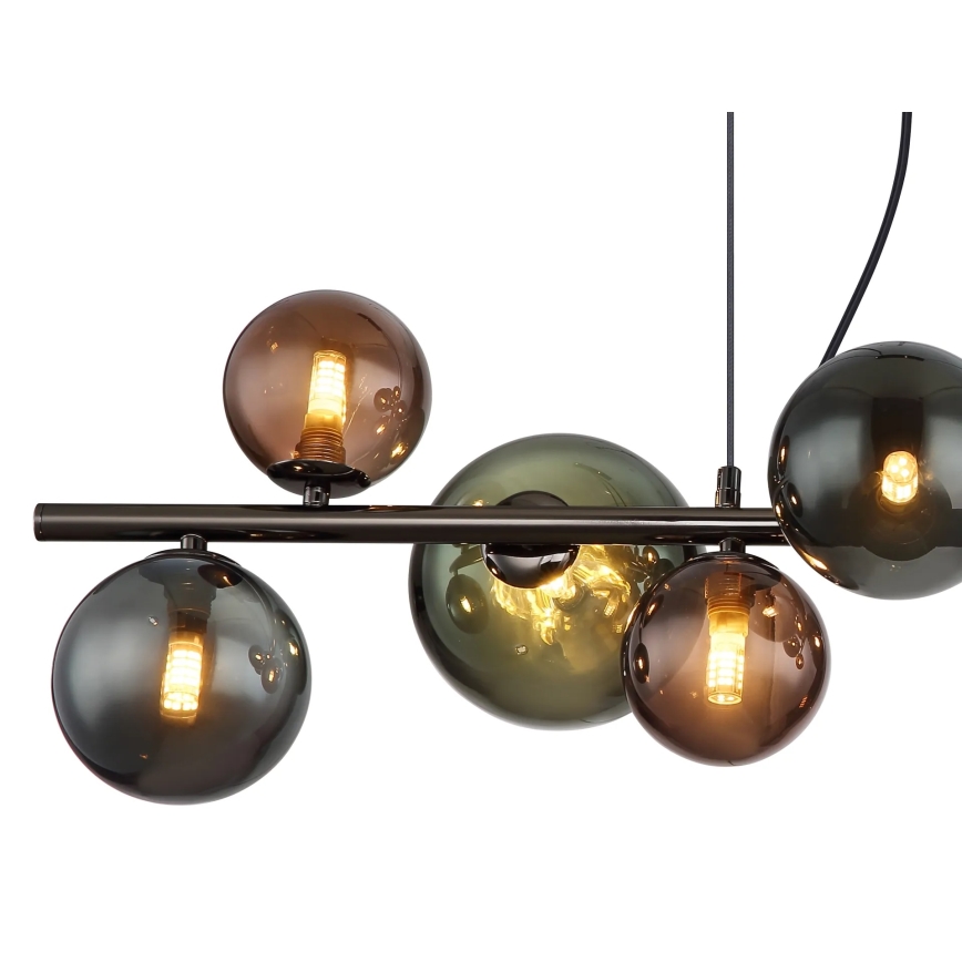 Globo - LED Lustr na lanku 9xG9/3W/230V