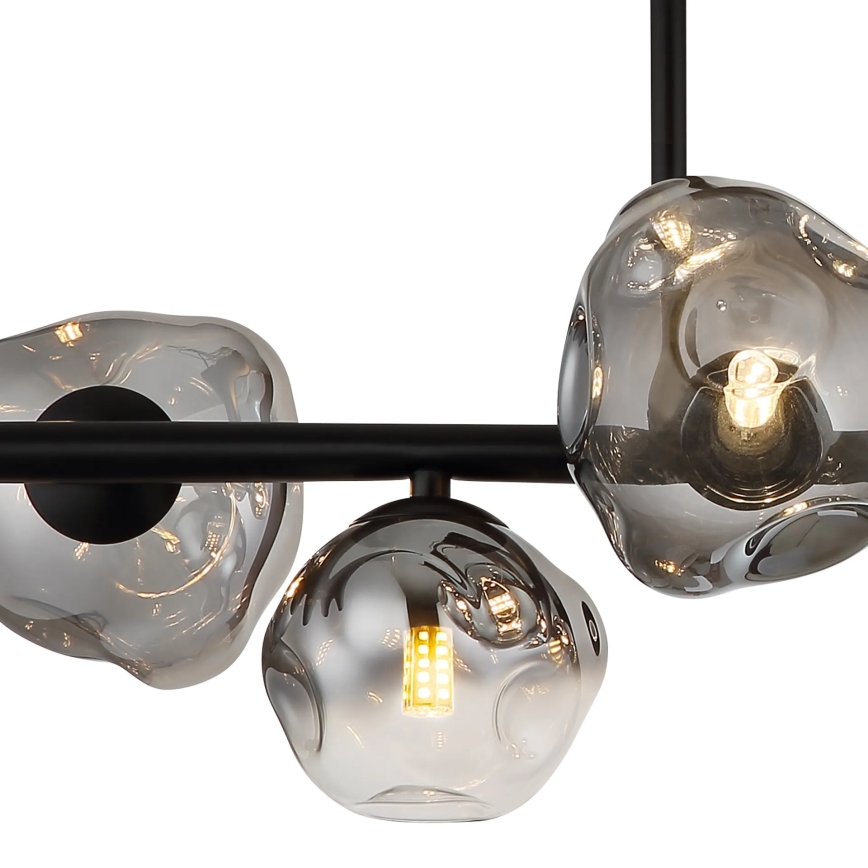 Globo - Lustr na tyči VELORA 6xG9/5W/230V