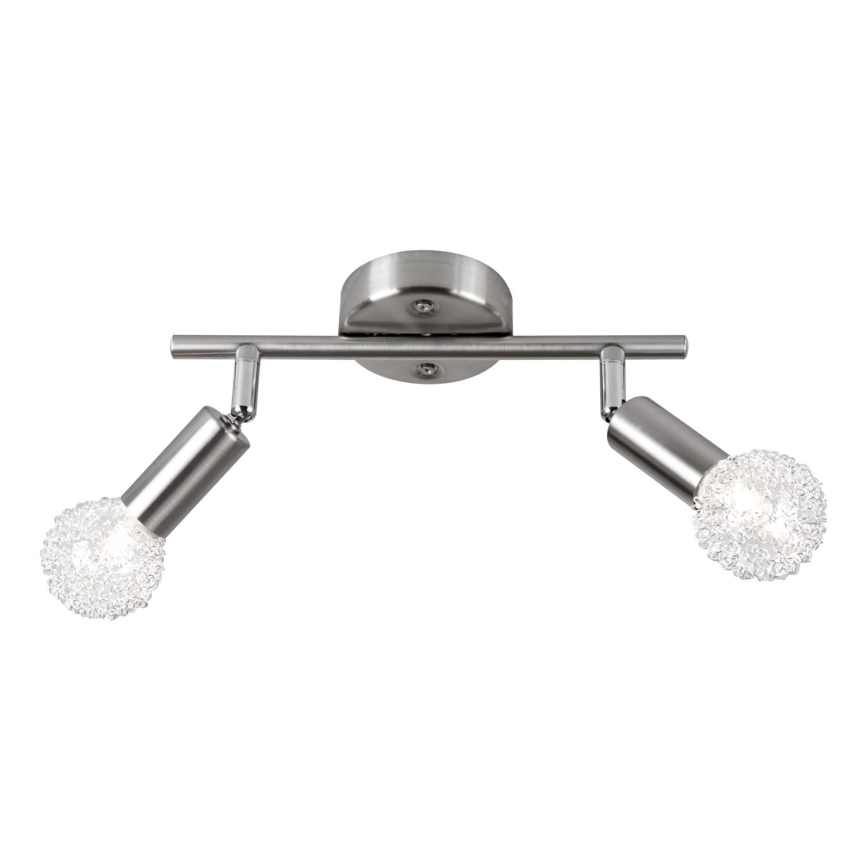 GLOBO 56391-2 - Bodové svítidlo ELASTICA 2xE14/28W/230V