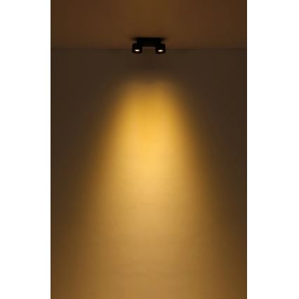 Globo - LED Bodové svítidlo 2xLED/6W/230V černá