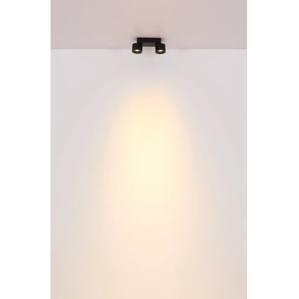 Globo - LED Bodové svítidlo 2xLED/6W/230V černá