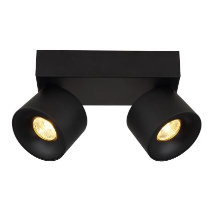 Globo - LED Bodové svítidlo 2xLED/6W/230V černá