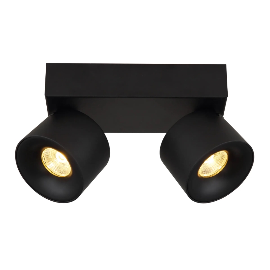 Globo - LED Bodové svítidlo 2xLED/6W/230V černá