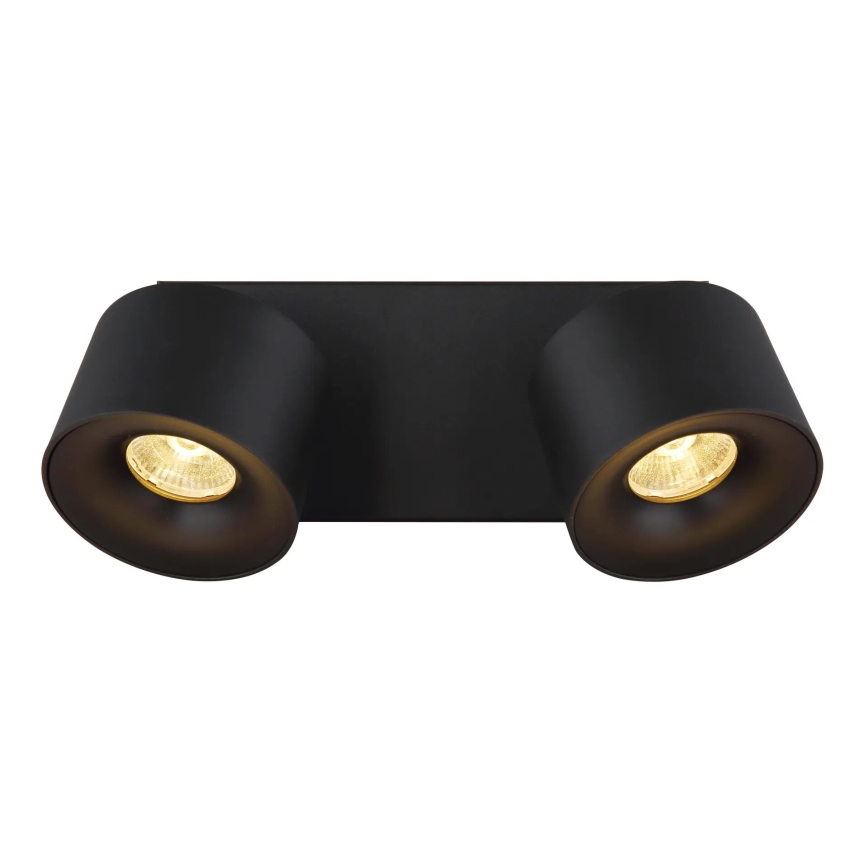 Globo - LED Bodové svítidlo 2xLED/6W/230V černá