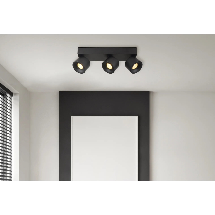 Globo - LED Bodové svítidlo 3xLED/6W/230V černá