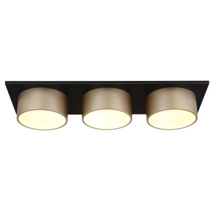 Globo - LED Stropní svítidlo LED/24W/230V 3000K 58x20 cm mosaz
