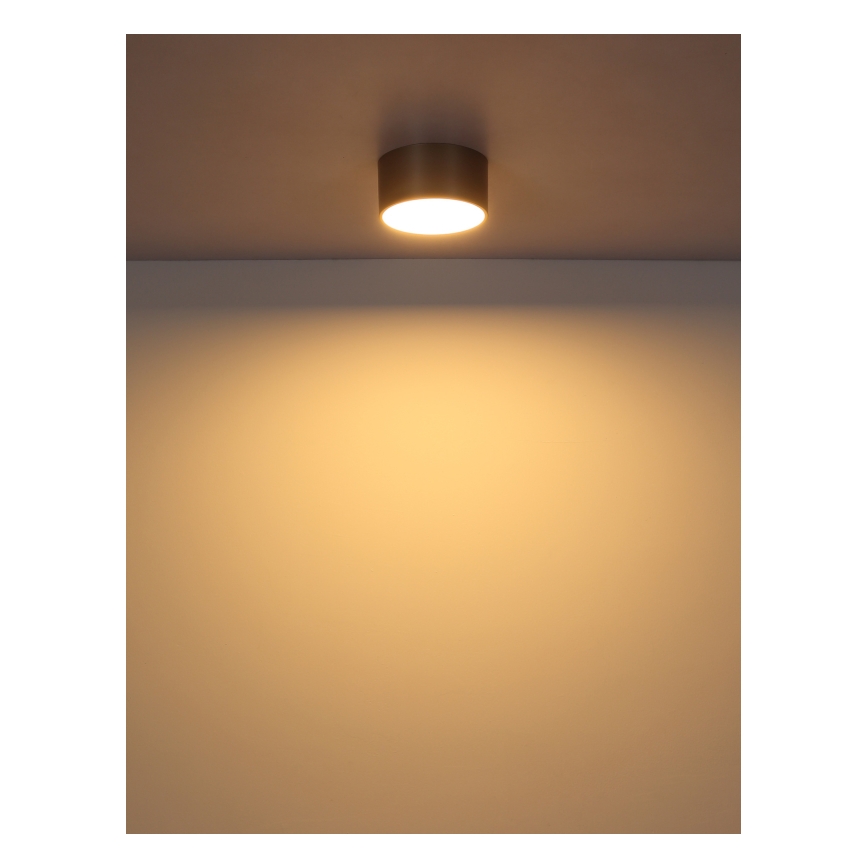 Globo - LED Stropní svítidlo LED/12W/230V pr. 15 cm 3000K mosaz