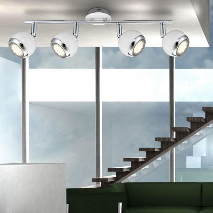 Globo 57882-4 - LED bodové svítidlo OMAN 4xGU10/2,5W/230V