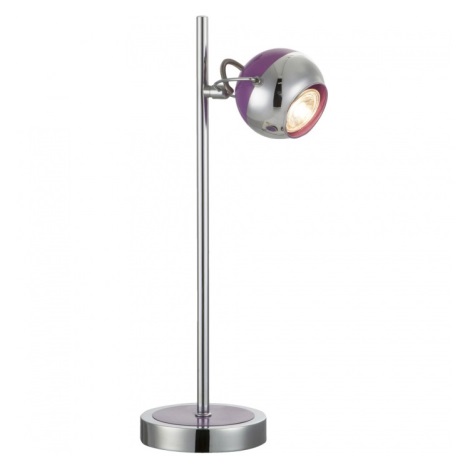 Globo 57887-1T - LED stolní lampa SPLASH 1xGU10/5W/230V fialová