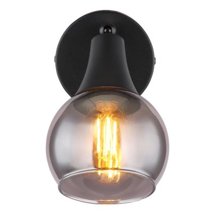 Globo - Nástěnné bodové svítidlo 1xE14/40W/230V černá