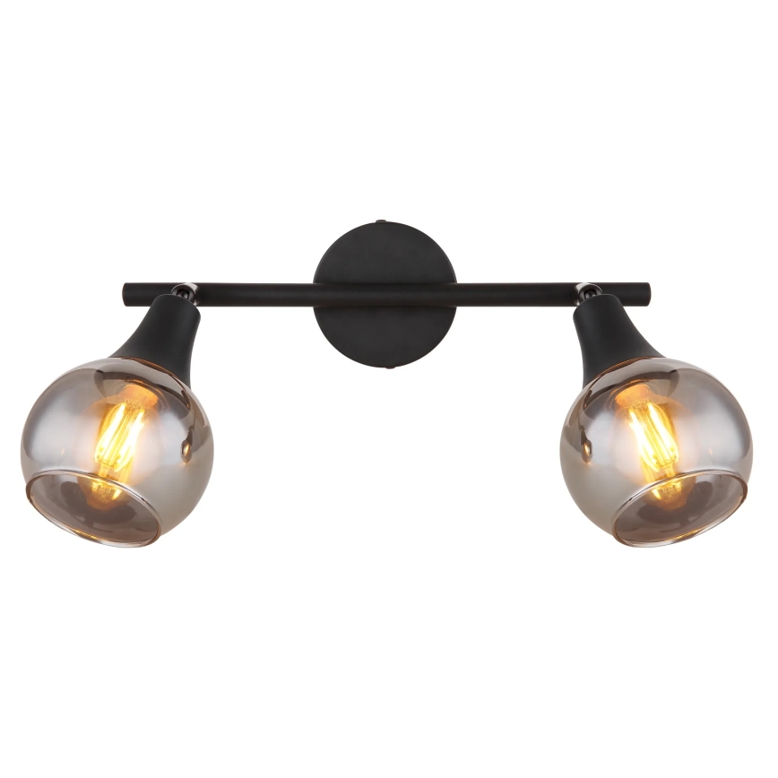 Globo - Bodové svítidlo 2xE14/40W/230V černá