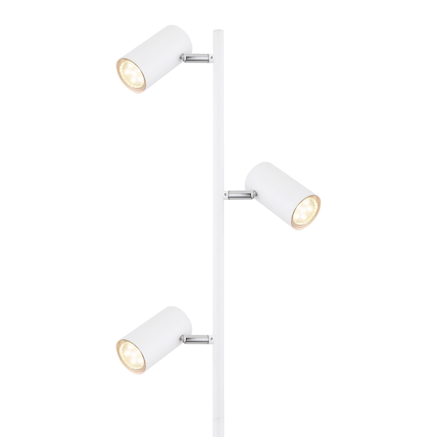 Globo - Stojací lampa 3xGU10/5W/230V bílá
