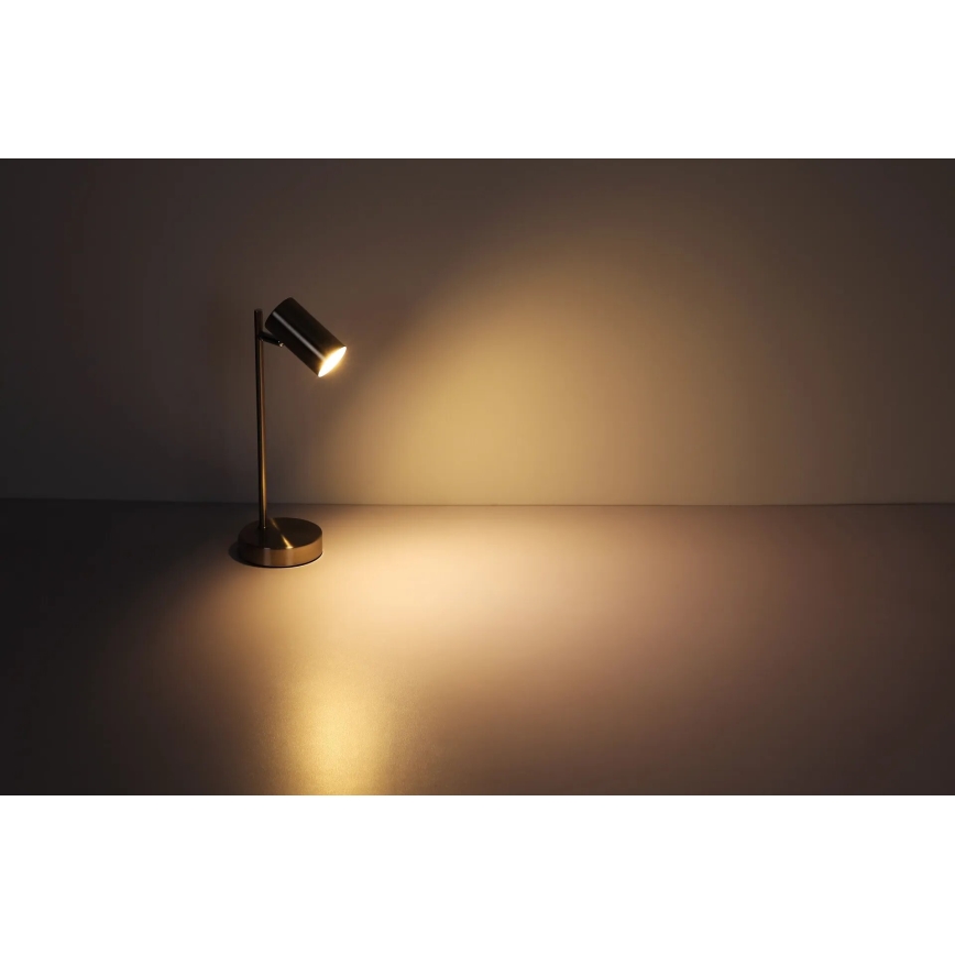 Globo - Stolní lampa 1xGU10/5W/230V matný chrom