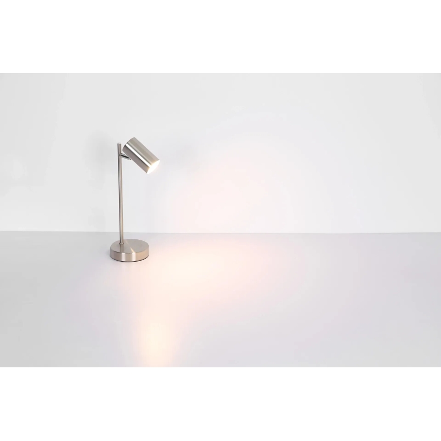 Globo - Stolní lampa 1xGU10/5W/230V matný chrom