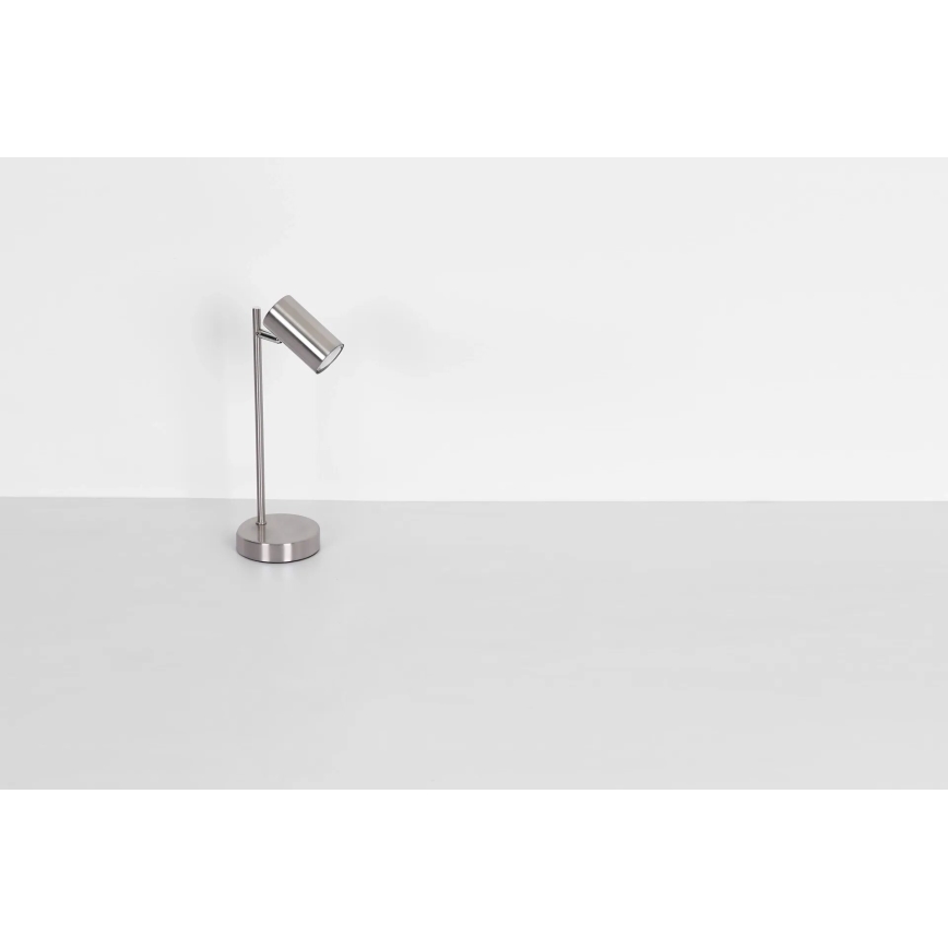 Globo - Stolní lampa 1xGU10/5W/230V matný chrom