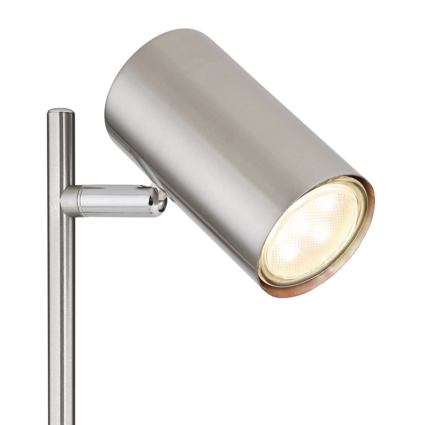 Globo - Stolní lampa 1xGU10/5W/230V matný chrom