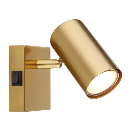 Globo - Nástěnné bodové svítidlo 1xGU10/25W/230V zlatá