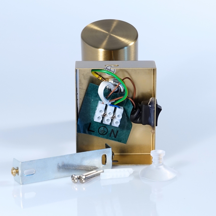 Globo - Nástěnné bodové svítidlo 1xGU10/25W/230V zlatá