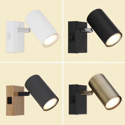 Globo - Nástěnné bodové svítidlo 1xGU10/25W/230V zlatá