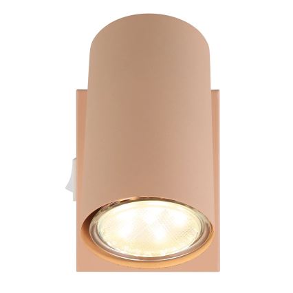 Globo - Nástěnné bodové svítidlo 1xGU10/25W/230V oranžová