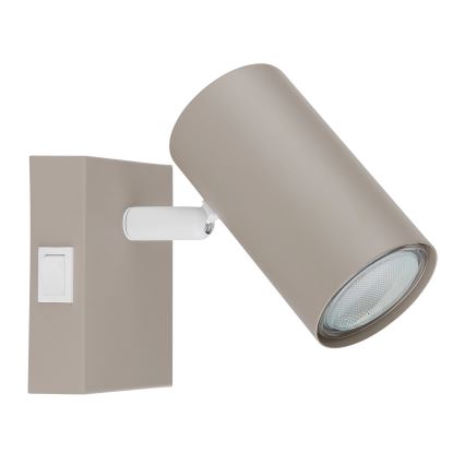 Globo - Nástěnné bodové svítidlo 1xGU10/35W/230V béžová