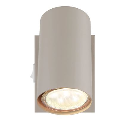 Globo - Nástěnné bodové svítidlo 1xGU10/35W/230V béžová