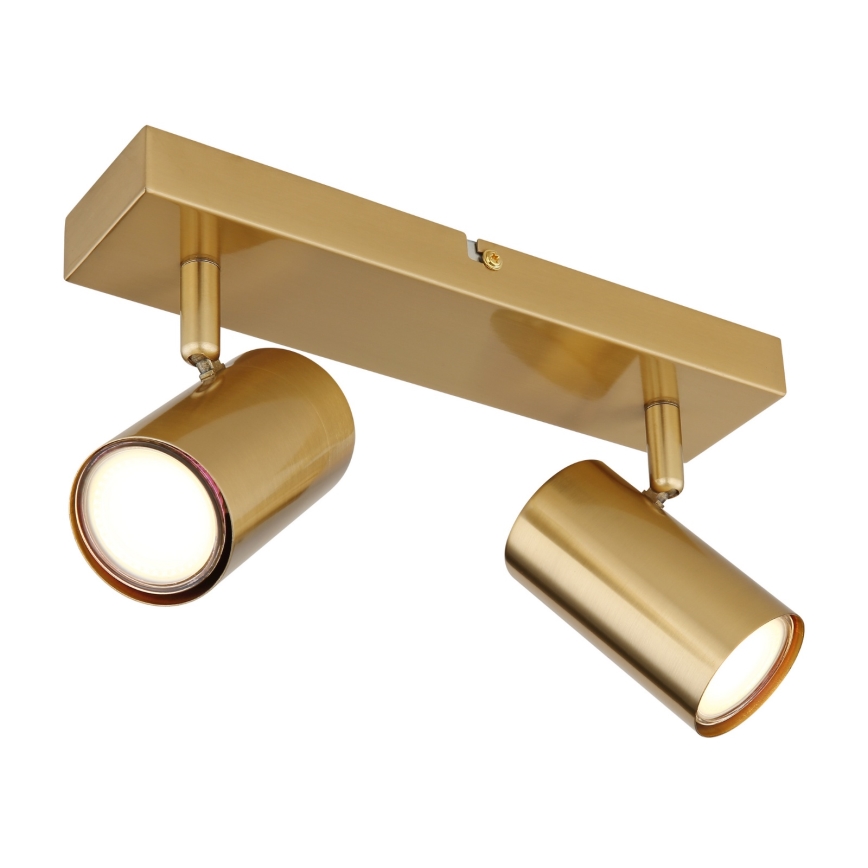 Globo - Bodové svítidlo 2xGU10/35W/230V zlatá