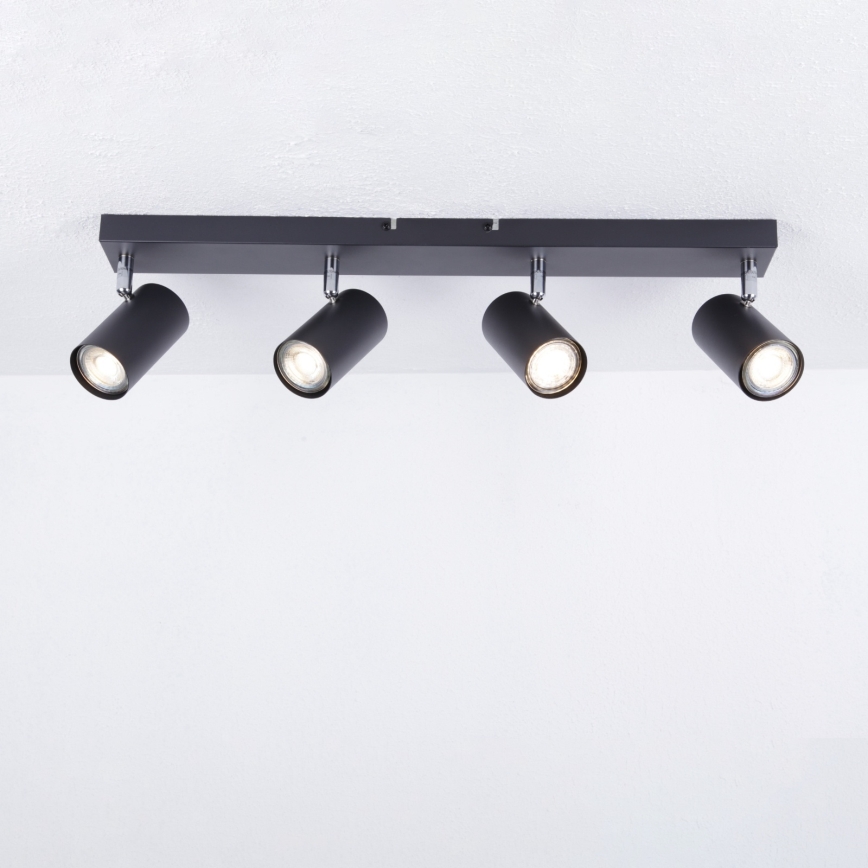 Globo - Bodové svítidlo 4xGU10/35W/230V černá