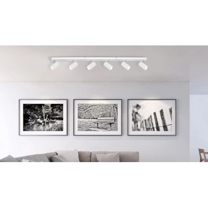 Globo - Bodové svítidlo 6xGU10/35W/230V bílá