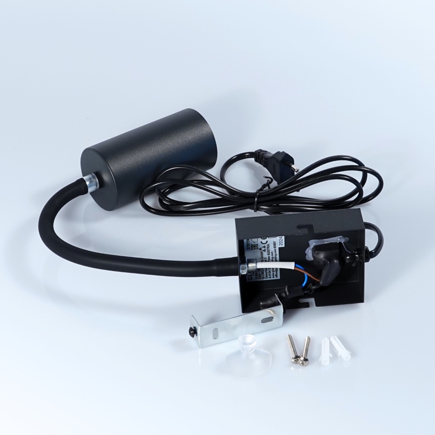 Globo - Flexibilní nástěnná lampa 1xGU10/25W/230V černá