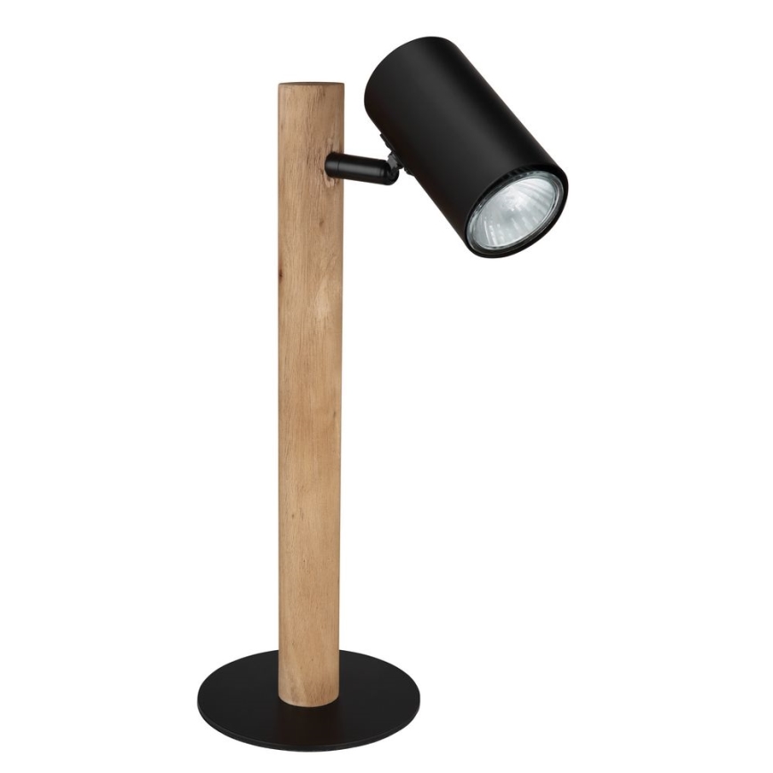 Globo - Stolní lampa 1xGU10/5W/230V dřevo/kov