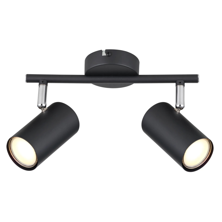 Globo - Bodové svítidlo 2xGU10/25W/230V černá