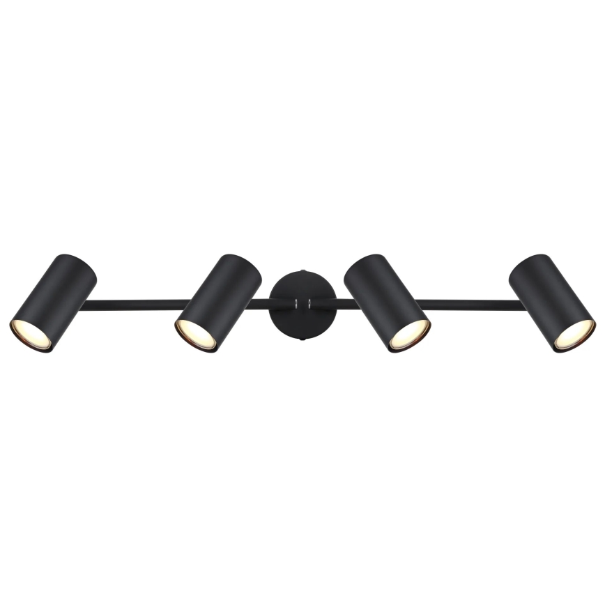 Globo - Bodové svítidlo 4xGU10/25W/230V černá