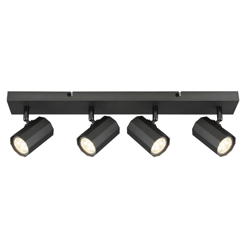 Globo - Bodové svítidlo 4xGU10/25W/230V černá