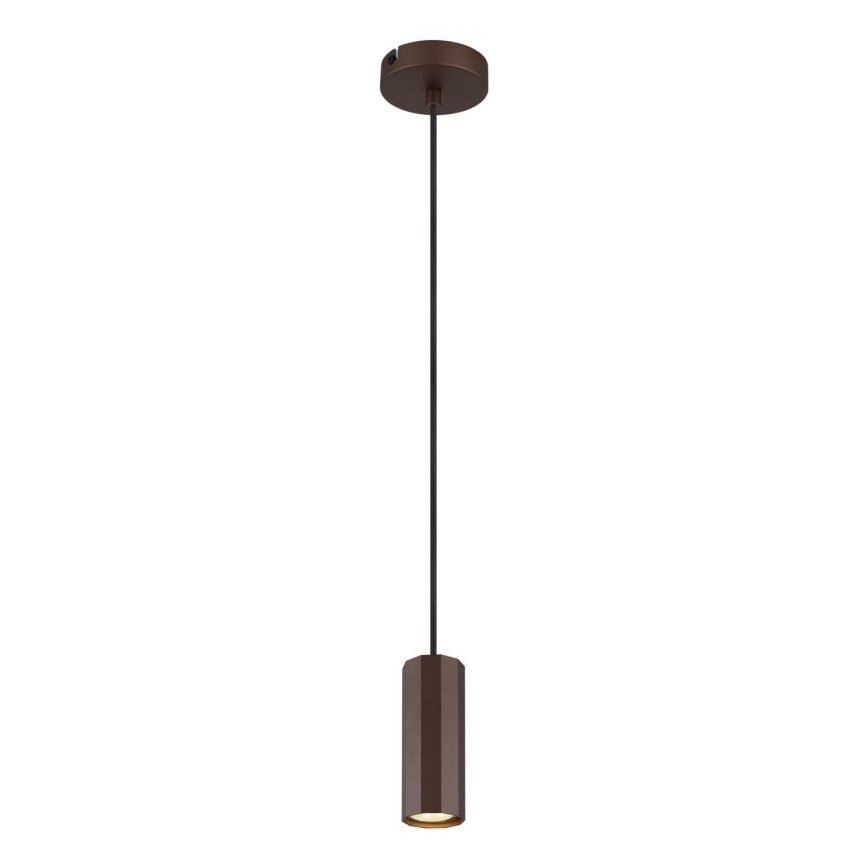 Globo - Lustr na lanku 1xGU10/25W/230V hnědá